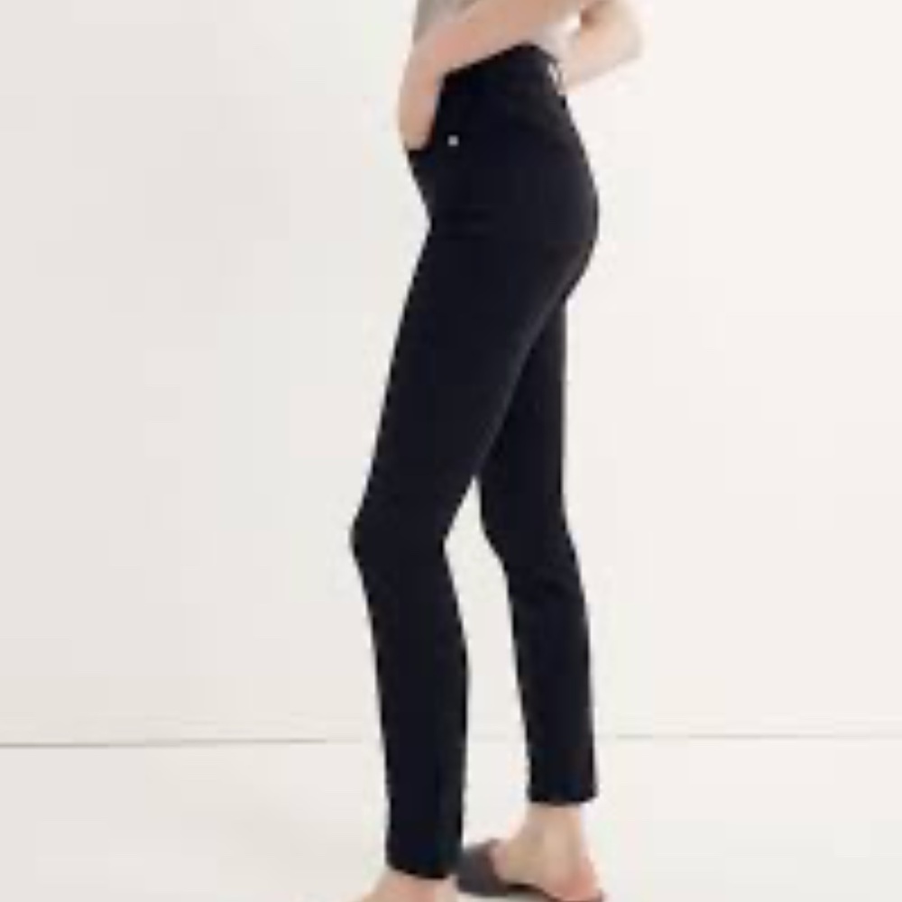 Madewell 9" Mid-Rise skinny jeans 26 black